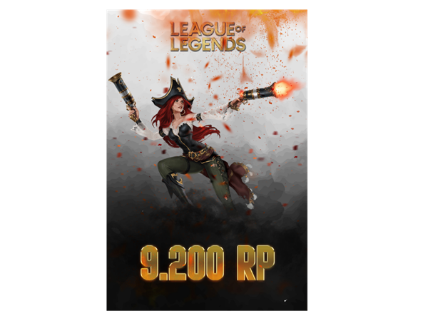 League Of Legends 9200 RP