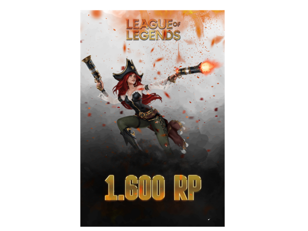 League Of Legends 1600 RP