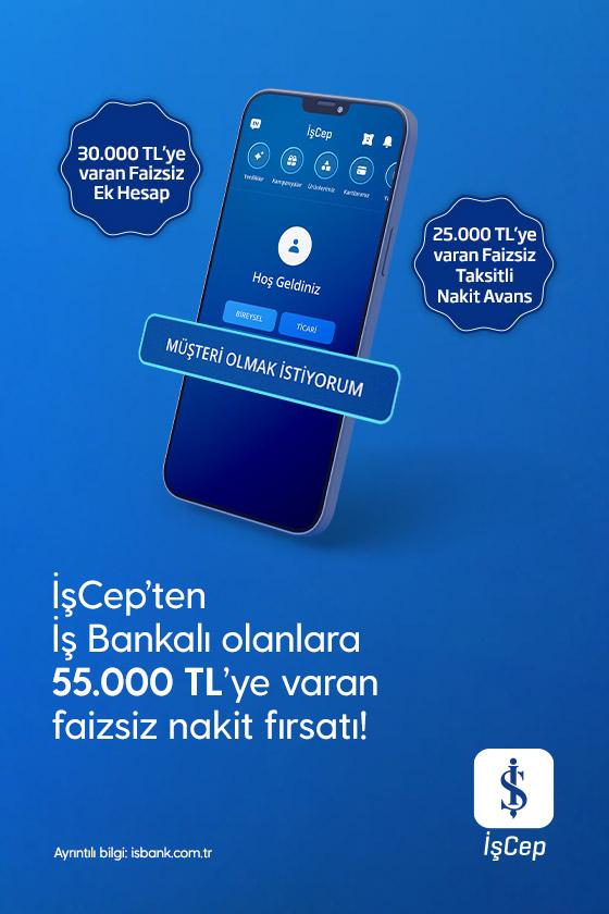 İş Bankası 55 K Şubat
